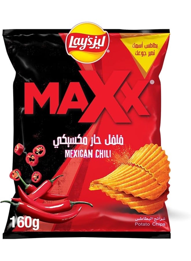 ليز ماكس مكسيكان تشيلي – 160 جم | شيبسي بطعم الشطة المكسيكي المقرمش - Image 1